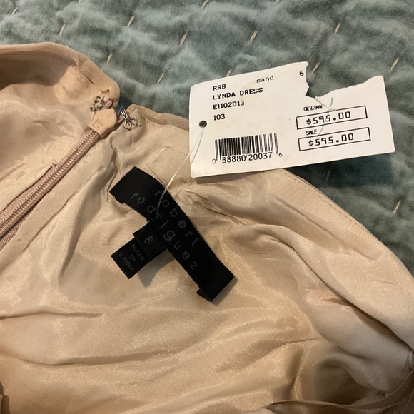 Vintage Cocktail mini dress NWT Robert Rodriguez - Picture 2 of 5